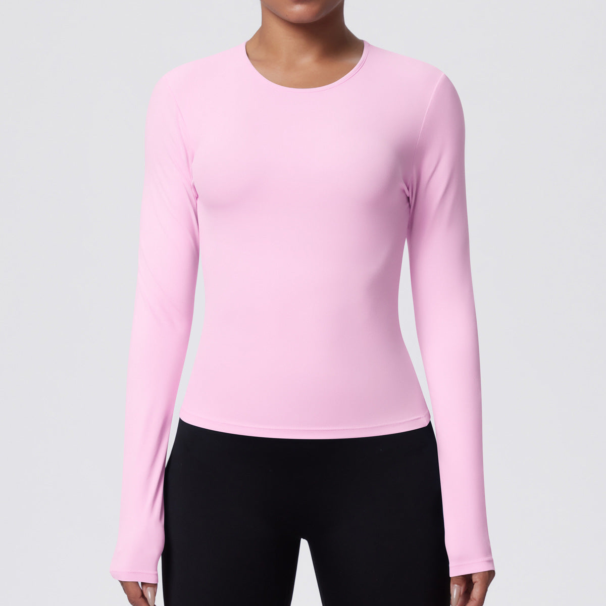 SOLBANA Form Sculpt Long Sleeve in Pink