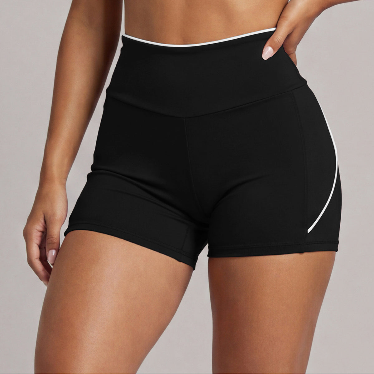 SOLBANA Riviera Colourblock Short in Midnight