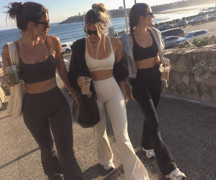 SOLBANA Coffee Run Edit activewear campaign
