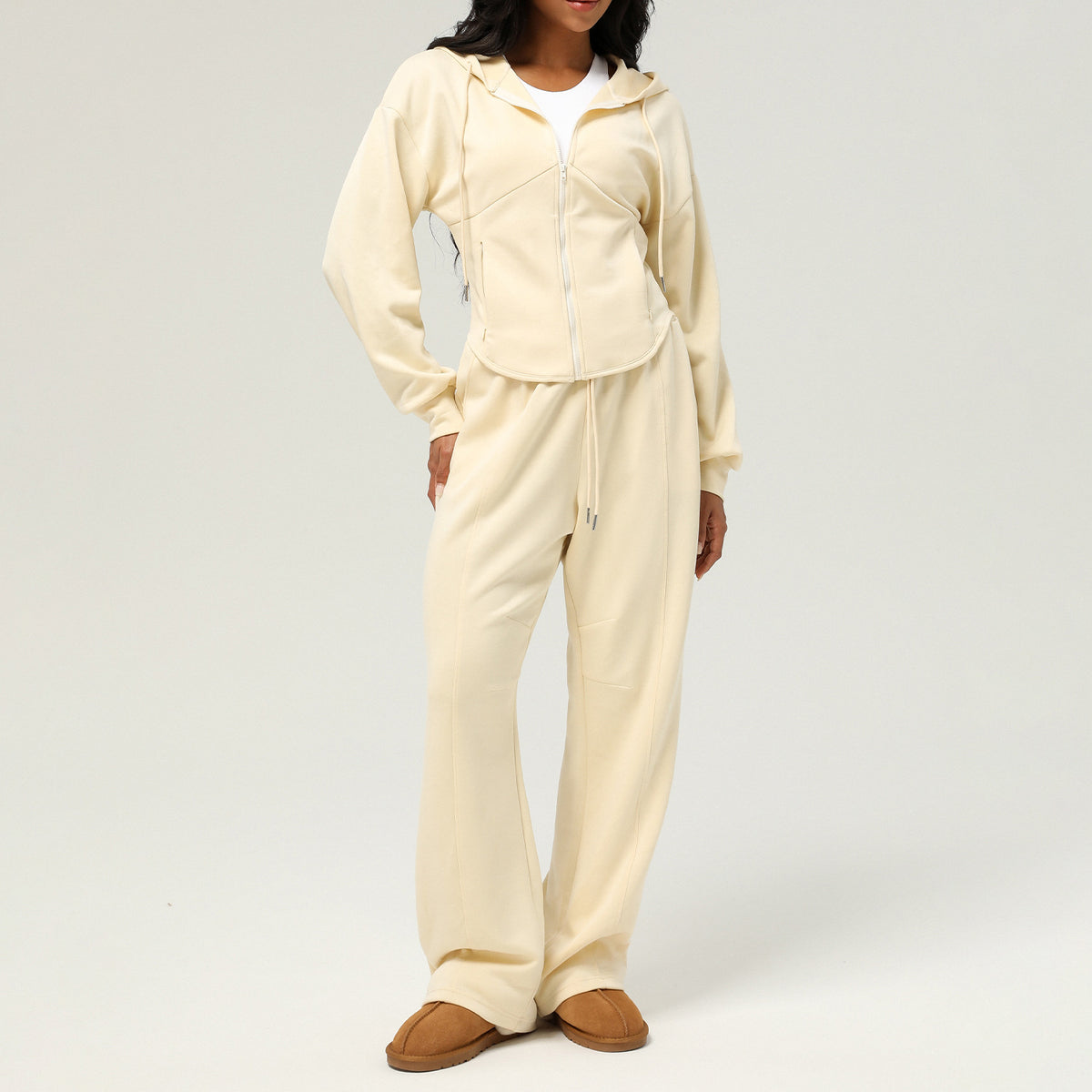 SOLBANA Off-Duty Hoodie 2-Piece Pant Set - alternate product view