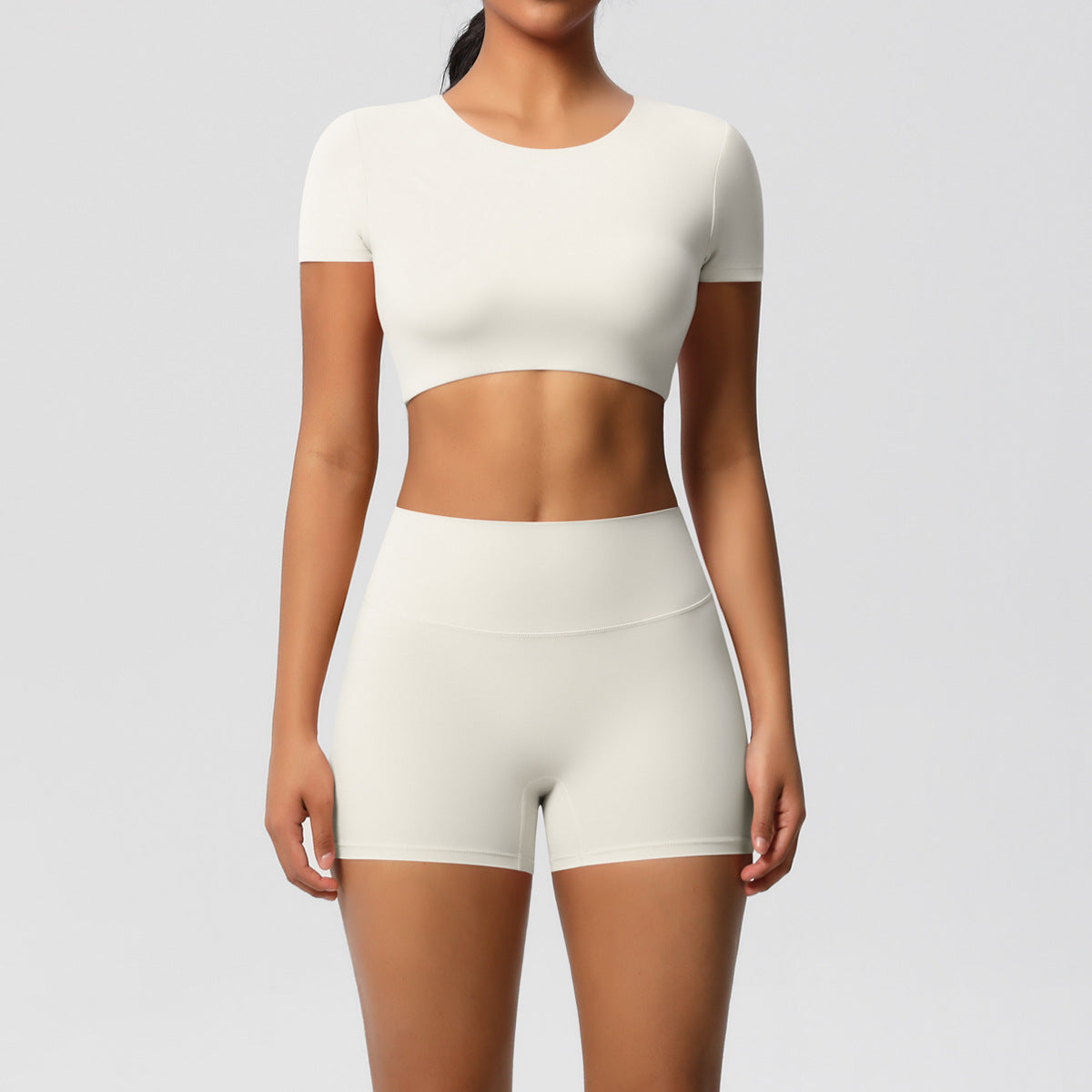 SOLBANA Form Padded Tee 2-Piece Short Set