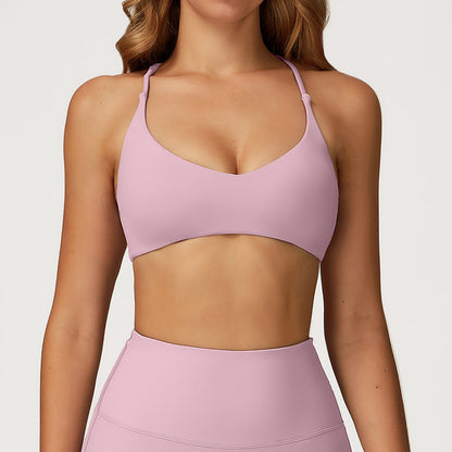 SOLBANA Studio Lace-Up Bra