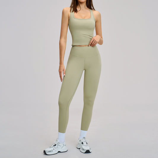 SOLBANA Studio Sculpt Crossback 2-Piece Legging Set