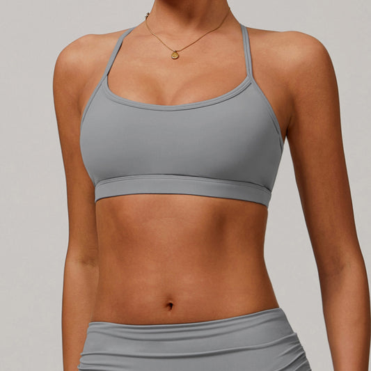 SOLBANA Form Linen Crossback Bra