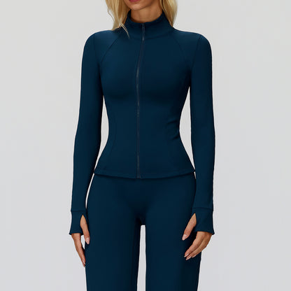 SOLBANA Form Thermal Jacket in Blue