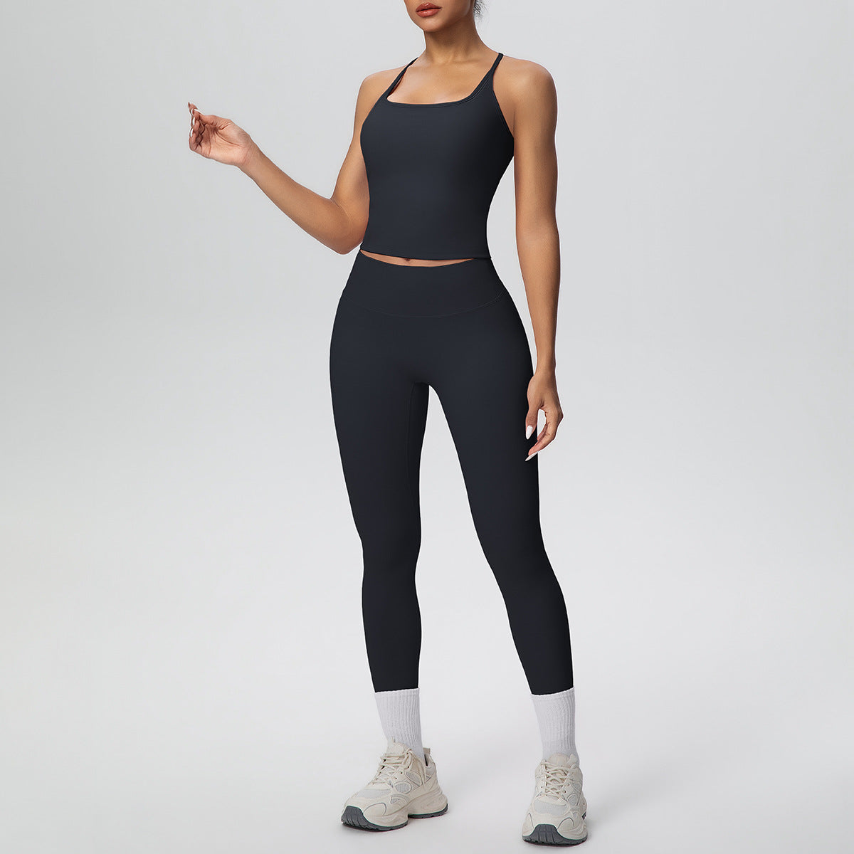 SOLBANA Form H-Back 2-Piece Legging Set - alternate product view