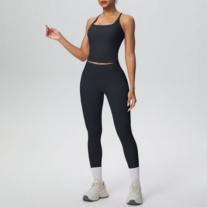 SOLBANA Form H-Back 2-Piece Legging Set - alternate product view