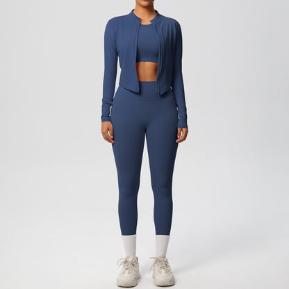 Women's Studio Tee matching three-piece legging outfit