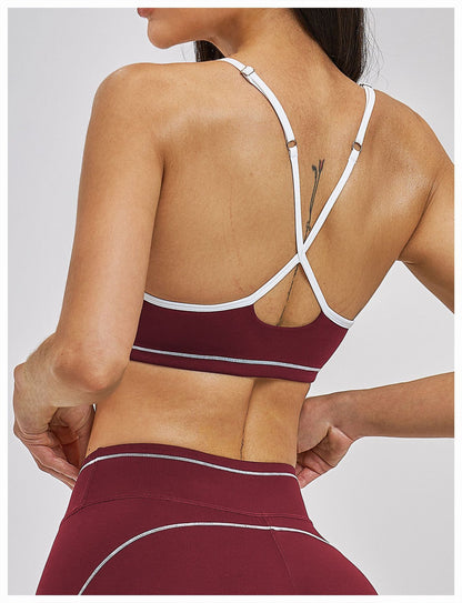 SOLBANA Riviera Contrast Crossback Bra - alternate product view