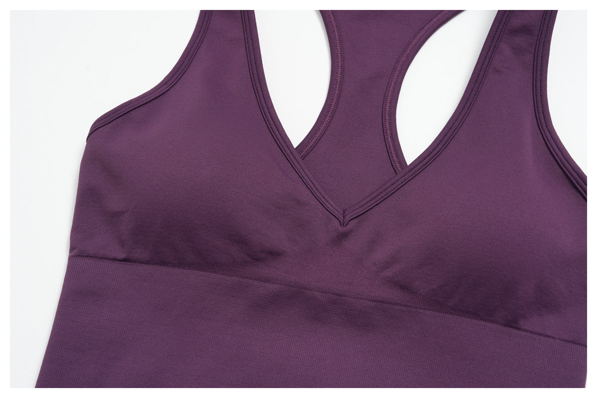 SOLBANA Form Sculpt V-Neck Tank - alternate product view