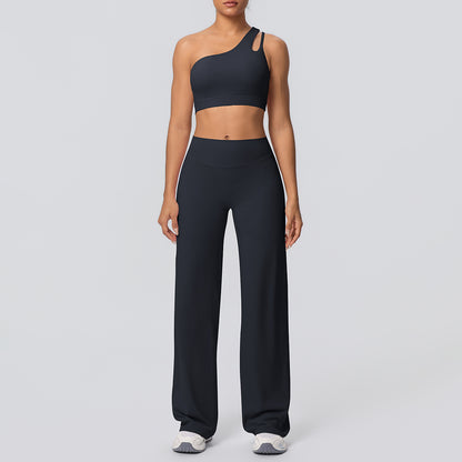 SOLBANA Studio Asymmetric 2-Piece Straight-Pant Set - alternate product view
