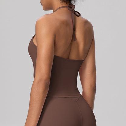 SOLBANA Coast Lace-Up Halter Tank - alternate product view