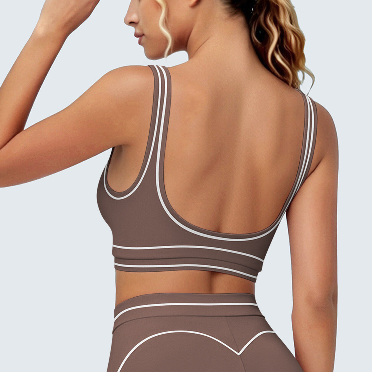 SOLBANA Contour Contrast U-Back Bra - alternate view