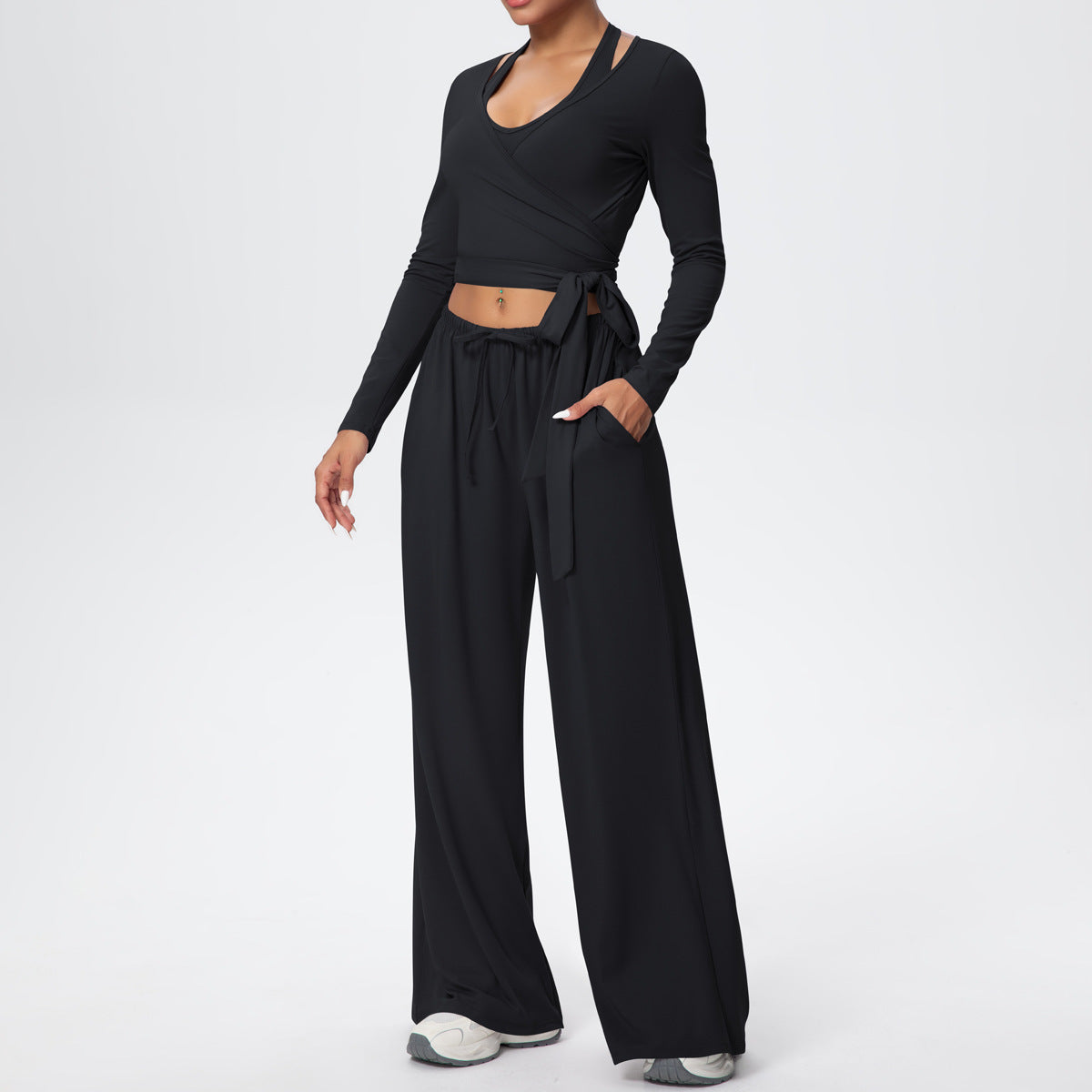 SOLBANA The Sol Three-Piece Set in Black