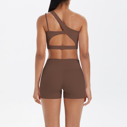 SOLBANA Studio One-Shoulder Short Set - alternate product view