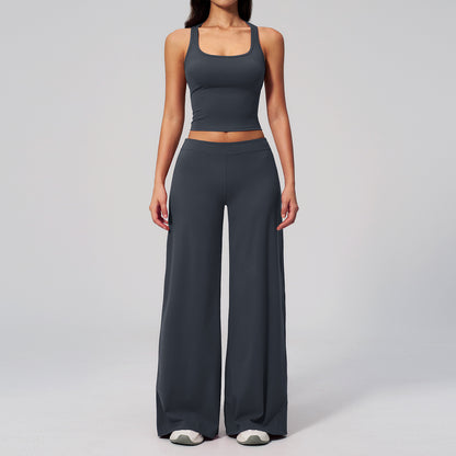 SOLBANA Studio Low-Rise Legging in Gray