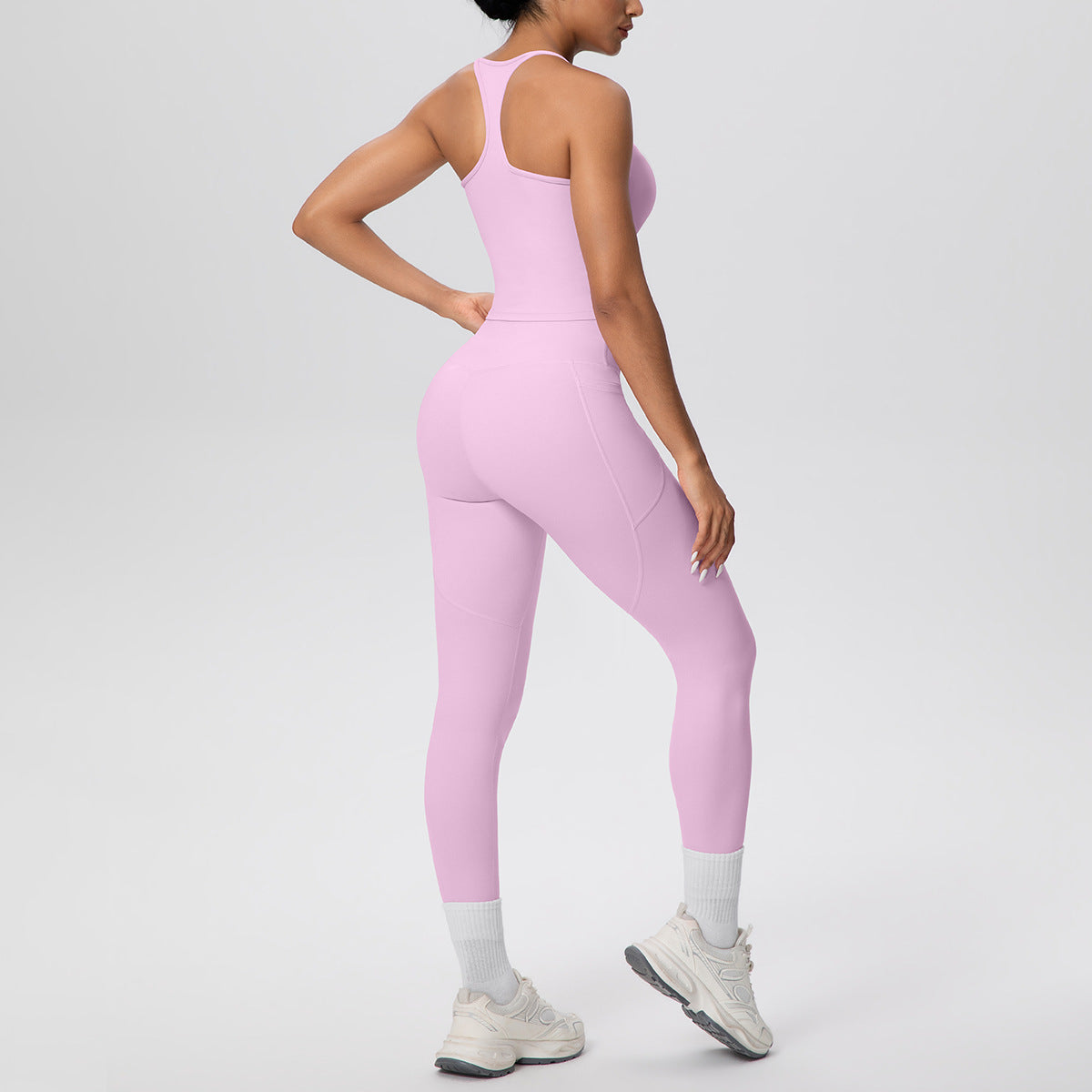 SOLBANA Form Pocket 2-Piece Legging Set - alternate product view