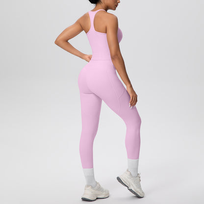SOLBANA Form Pocket 2-Piece Legging Set - alternate product view