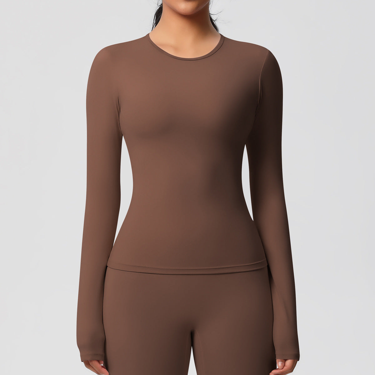 SOLBANA Form Brushed Long Sleeve - alternate product view