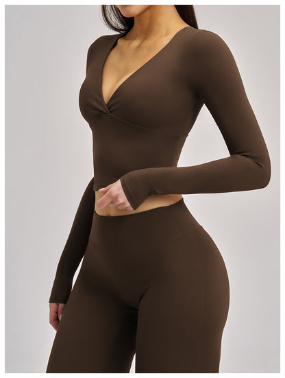 SOLBANA Studio Ruched Long Sleeve - alternate product view