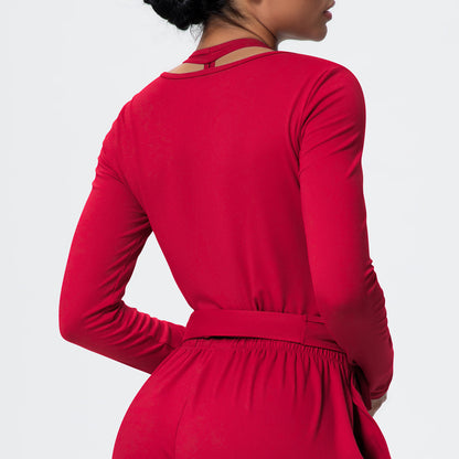 SOLBANA Studio Tie-Detail Long Sleeve - alternate product view