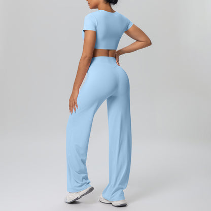 SOLBANA Coast Tee 2-Piece Pant Set - alternate product view