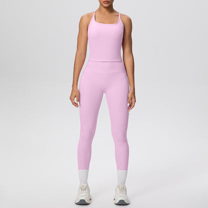 SOLBANA Form Pocket 2-Piece Legging Set - alternate product view