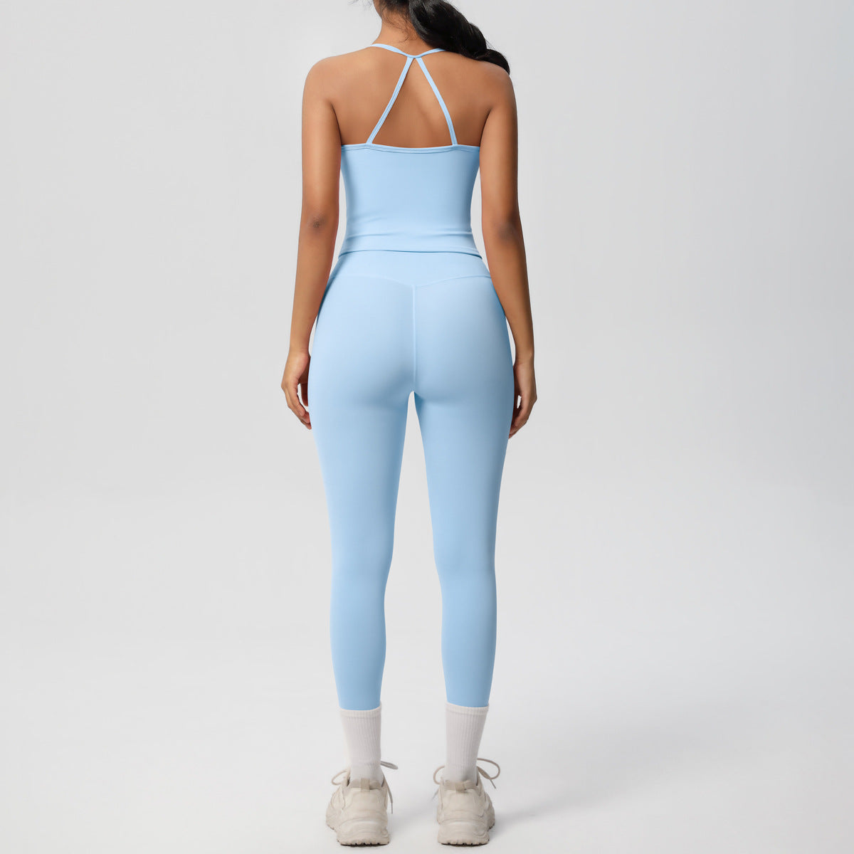 SOLBANA Studio Tie-Strap 2-Piece Legging Set - alternate product view
