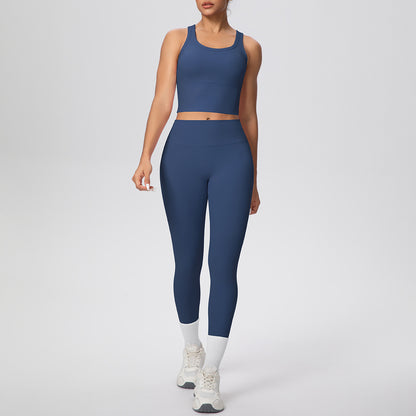 SOLBANA Coast Vest 2-Piece Pant Set in Ocean