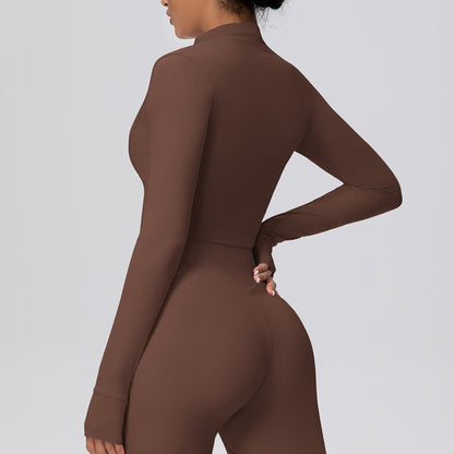 SOLBANA Form Cropped Zip Jacket