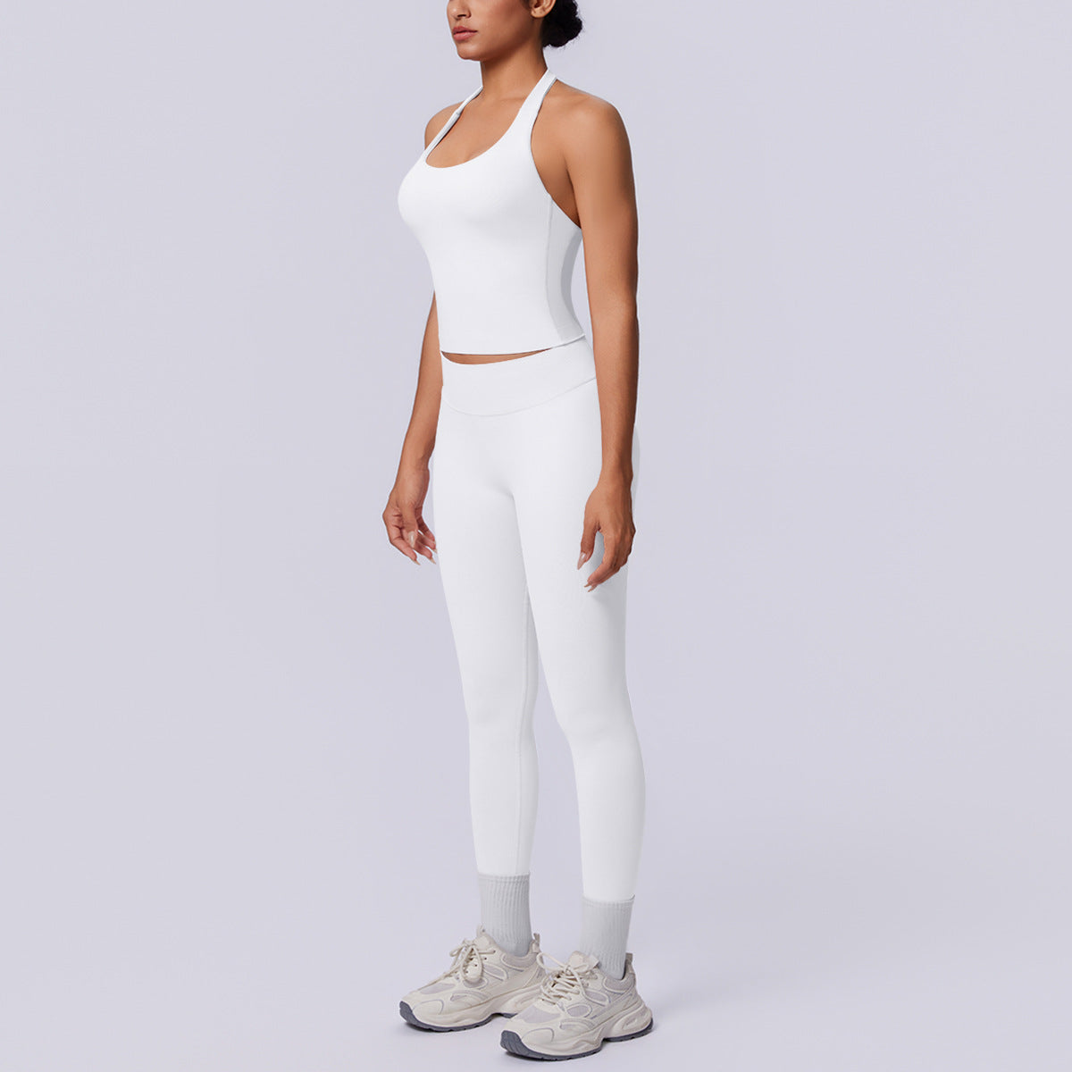 SOLBANA Studio Seamless Halter Set - alternate product view