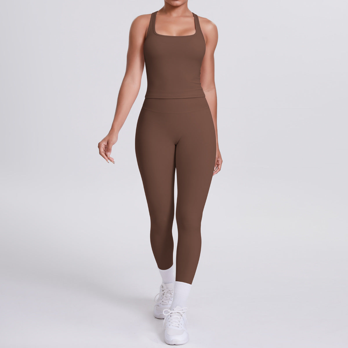 SOLBANA Form Tank 2-Piece Legging Set - alternate product view