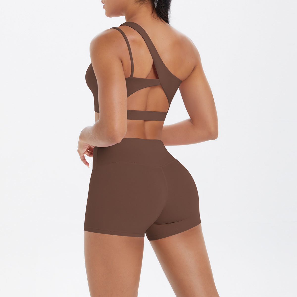 SOLBANA Studio One-Shoulder Short Set - alternate product view