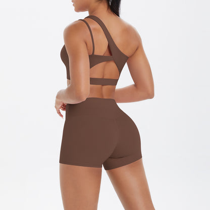 SOLBANA Studio One-Shoulder Short Set - alternate product view