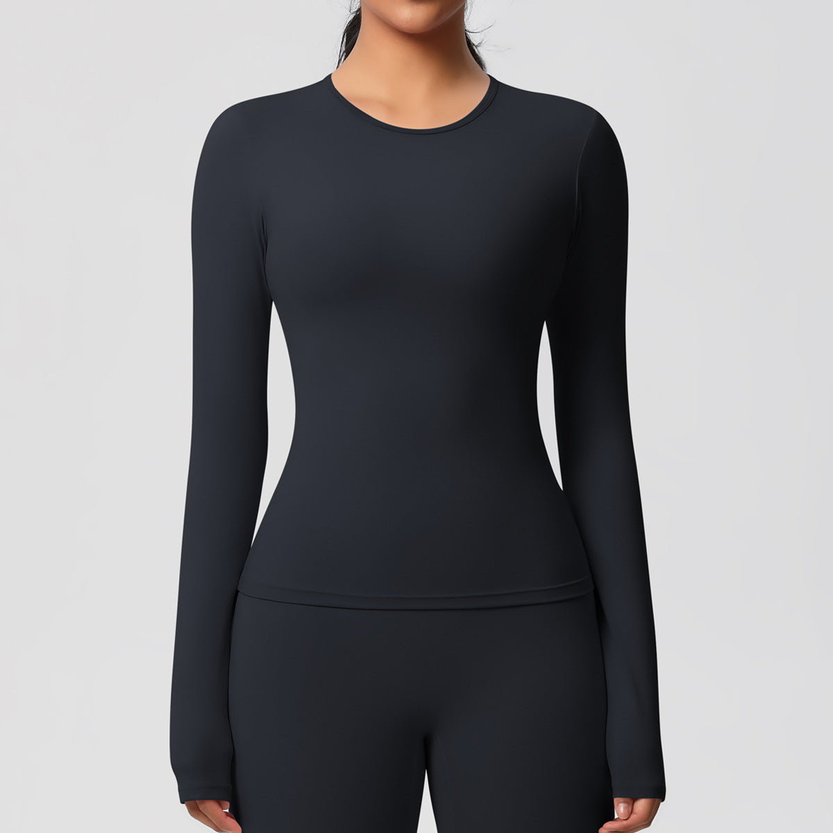 SOLBANA Form Brushed Long Sleeve - alternate product view