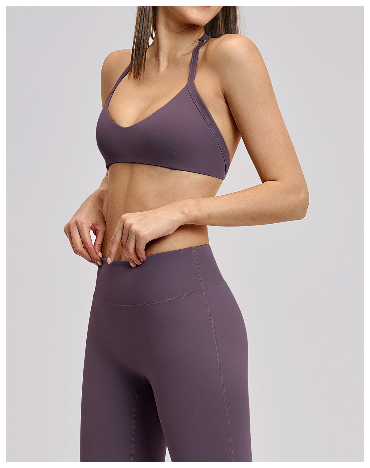 SOLBANA Form Open-Back Halter Bra - alternate product view