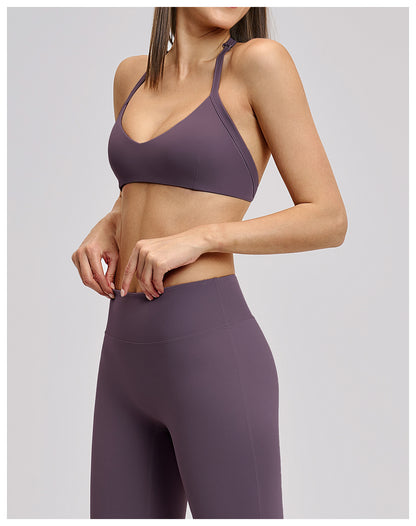 SOLBANA Form Open-Back Halter Bra - alternate product view