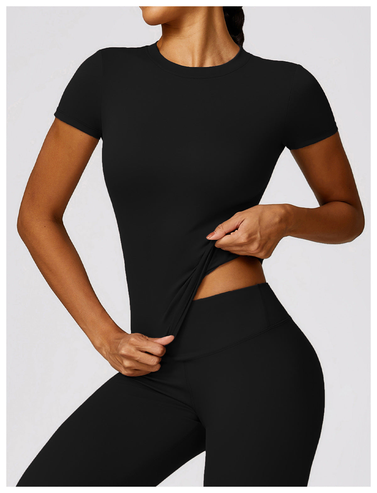 SOLBANA Form Brushed Tee - alternate product view