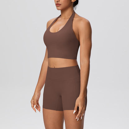 SOLBANA Studio Halter 2-Piece Pocket Short Set - alternate product view