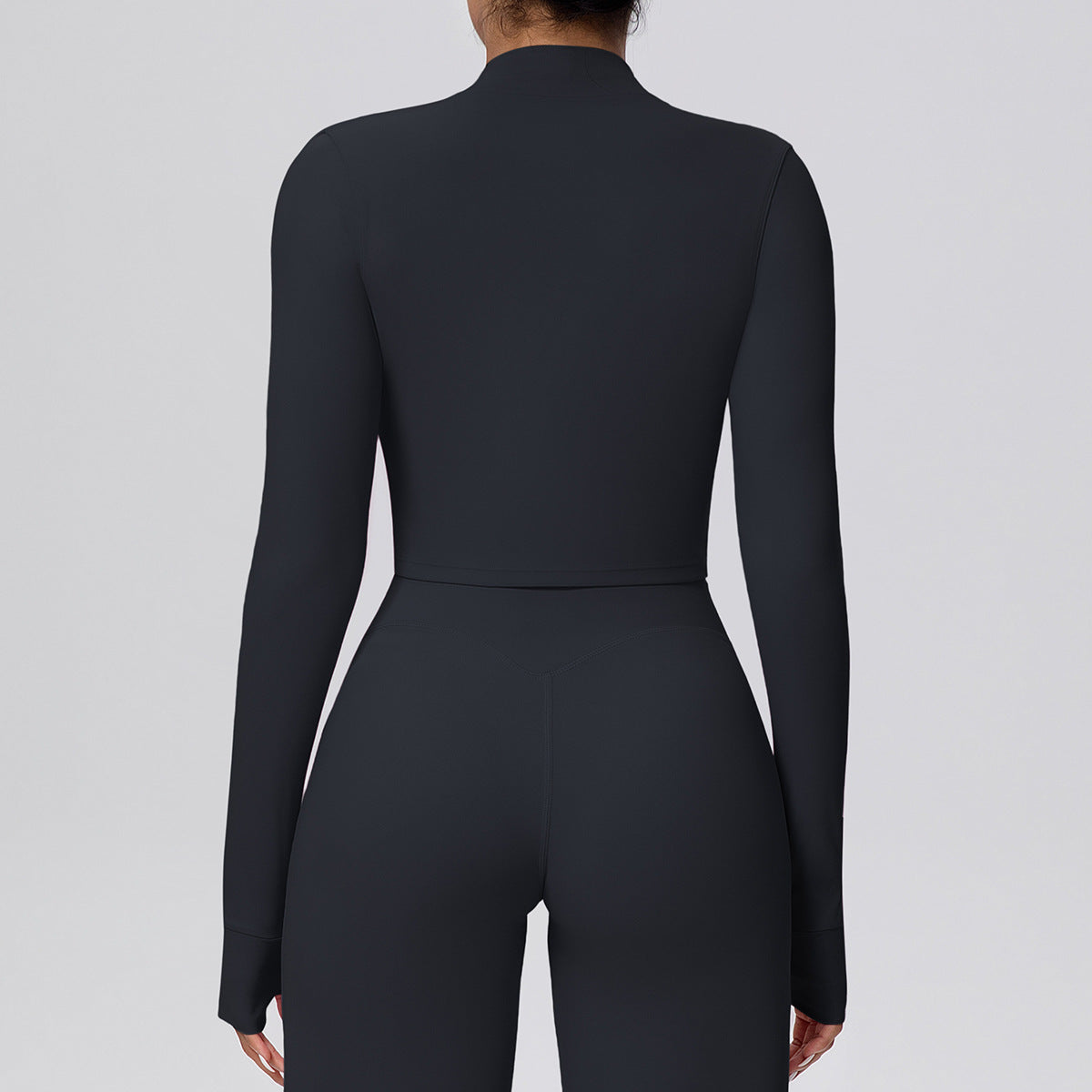 SOLBANA Form Cropped Zip Jacket