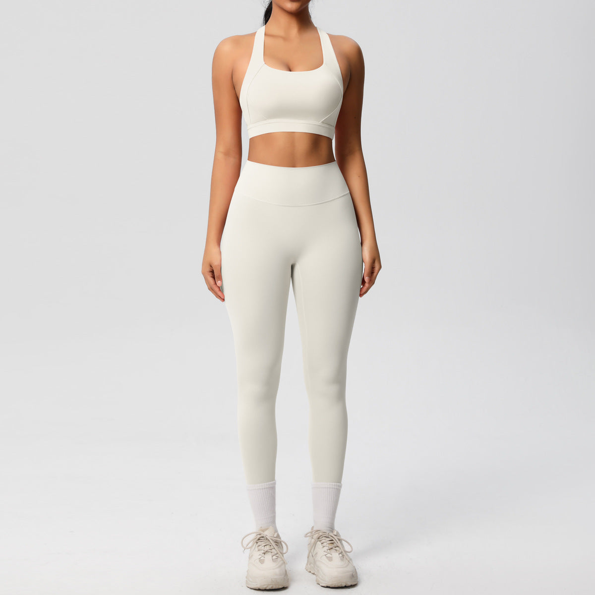 SOLBANA Studio Tie-Back 2-Piece Legging Set - alternate product view