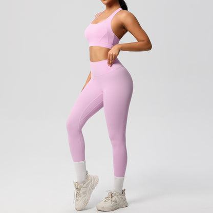 SOLBANA Studio Tie-Back 2-Piece Legging Set - alternate product view