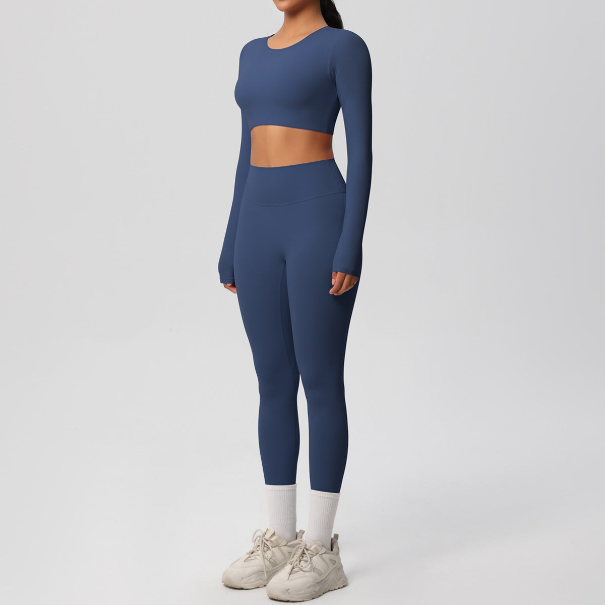 SOLBANA Form Long-Sleeve 2-Piece Legging Set - alternate product view