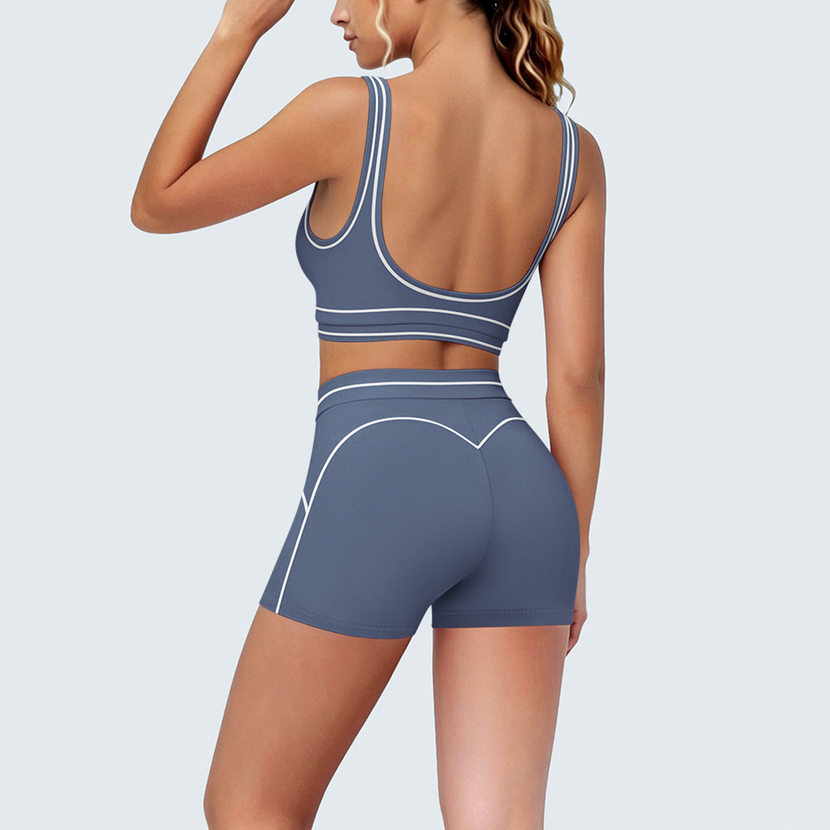 SOLBANA Contour Contrast Short Set product detail