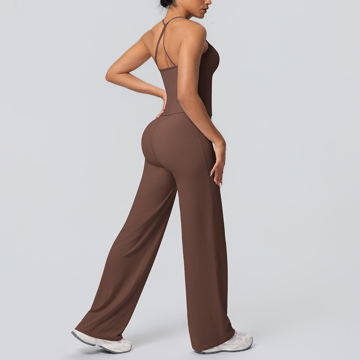 SOLBANA Studio Tie-Strap 2-Piece Pant Set - alternate product view