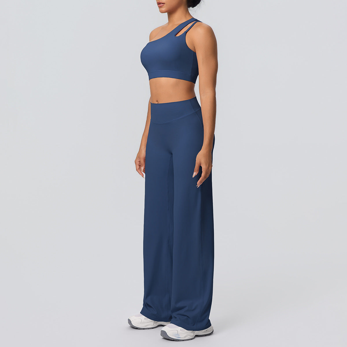 SOLBANA Studio Asymmetric 2-Piece Straight-Pant Set - alternate product view