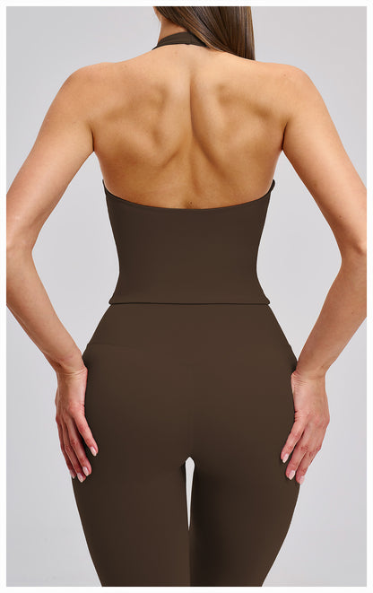 SOLBANA Studio Sculpt V-Neck Tank - alternate product view