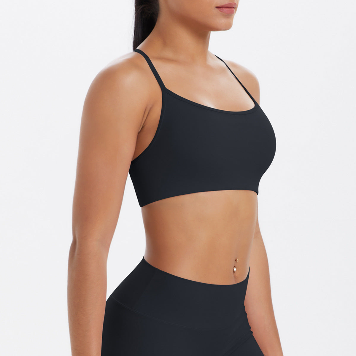 SOLBANA Studio Tie Crossback Bra - alternate product view