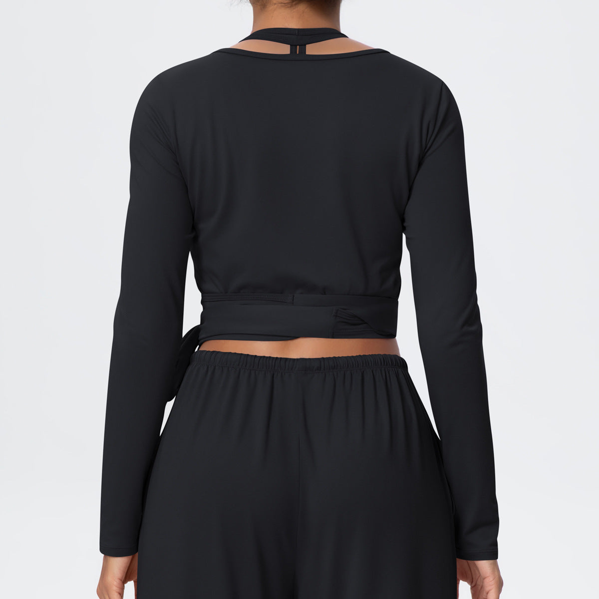 SOLBANA Studio Tie-Detail Long Sleeve - alternate product view