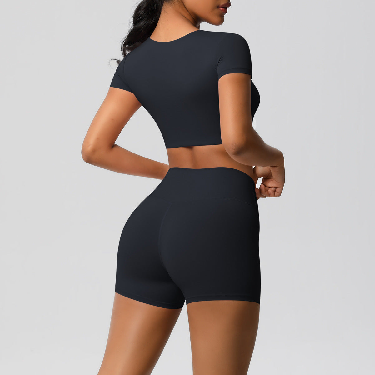 SOLBANA Form Padded Tee 2-Piece Short Set - alternate product view